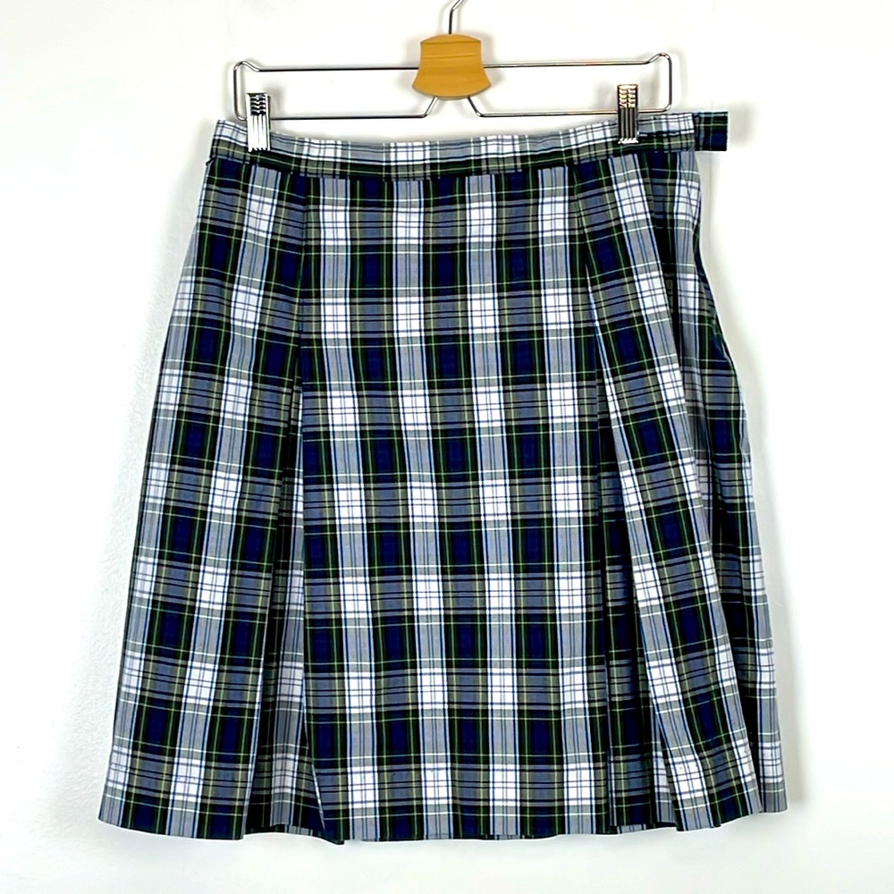 Becky Thatcher Pleated Preppy School Girl Size 20 Plus Size 1 Pocket Teen Shirt